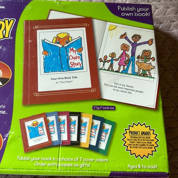 Creations by You Illustory kit publish your own book box sealed all pcs nice - Picture 11 of 12